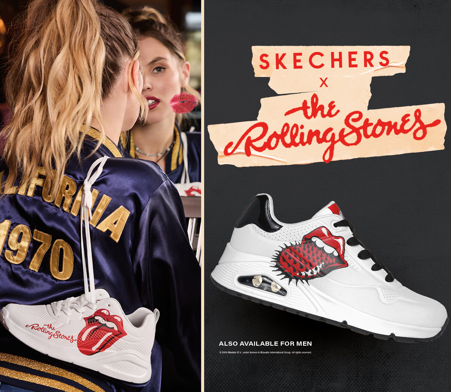 Skechers x The Rolling Stones