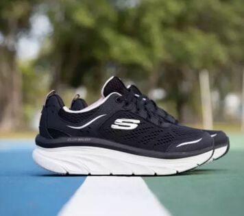 Skechers Women LA GEAR - Slammer sneakers Size 8.5. White/black