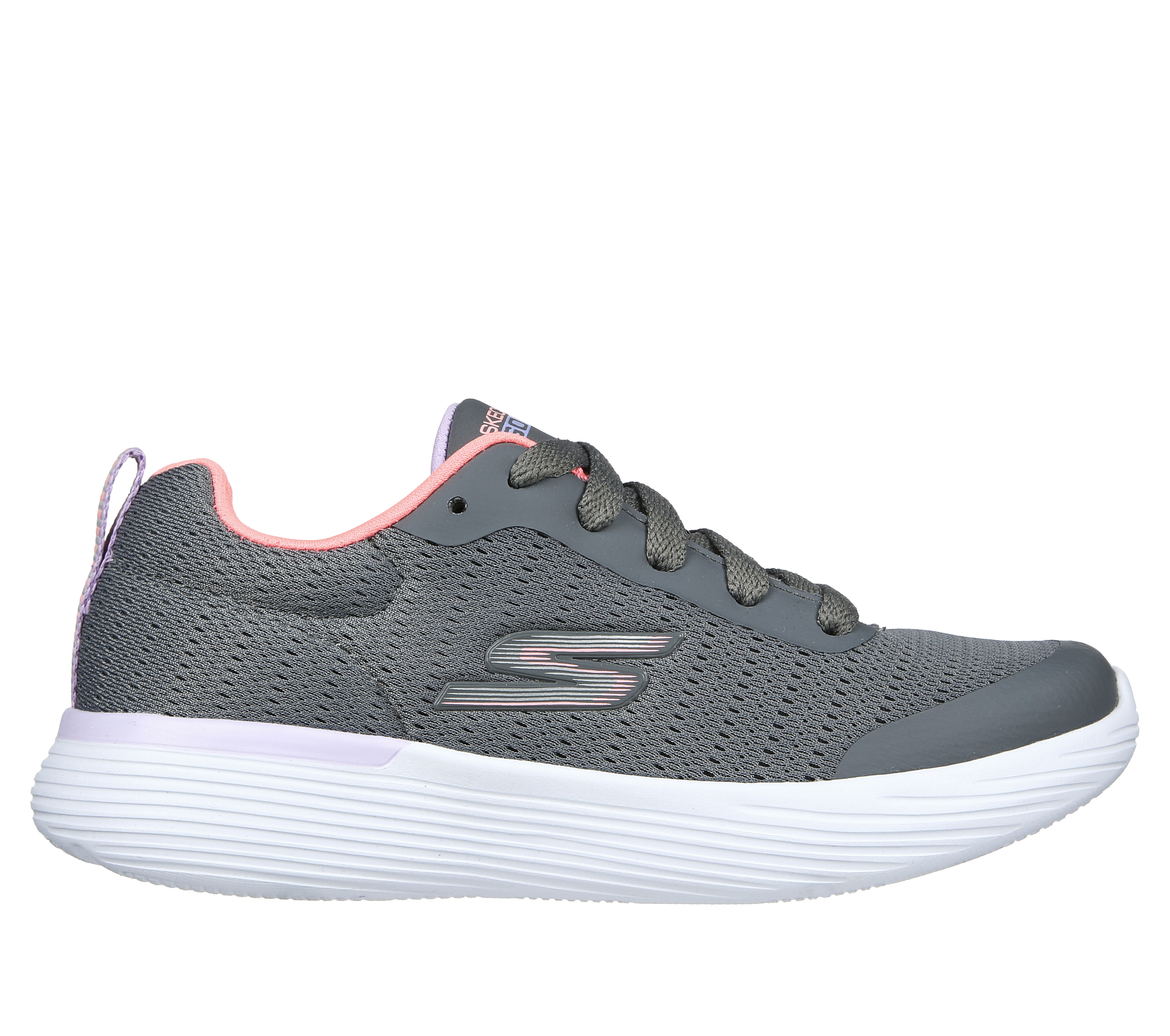 Skechers GOrun 400 V2 - Basic Edge Charcoal / Pink - Size 11.0