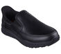 Skechers Slip-ins Work: Nampa - Broxtin, BLACK, large image number 4