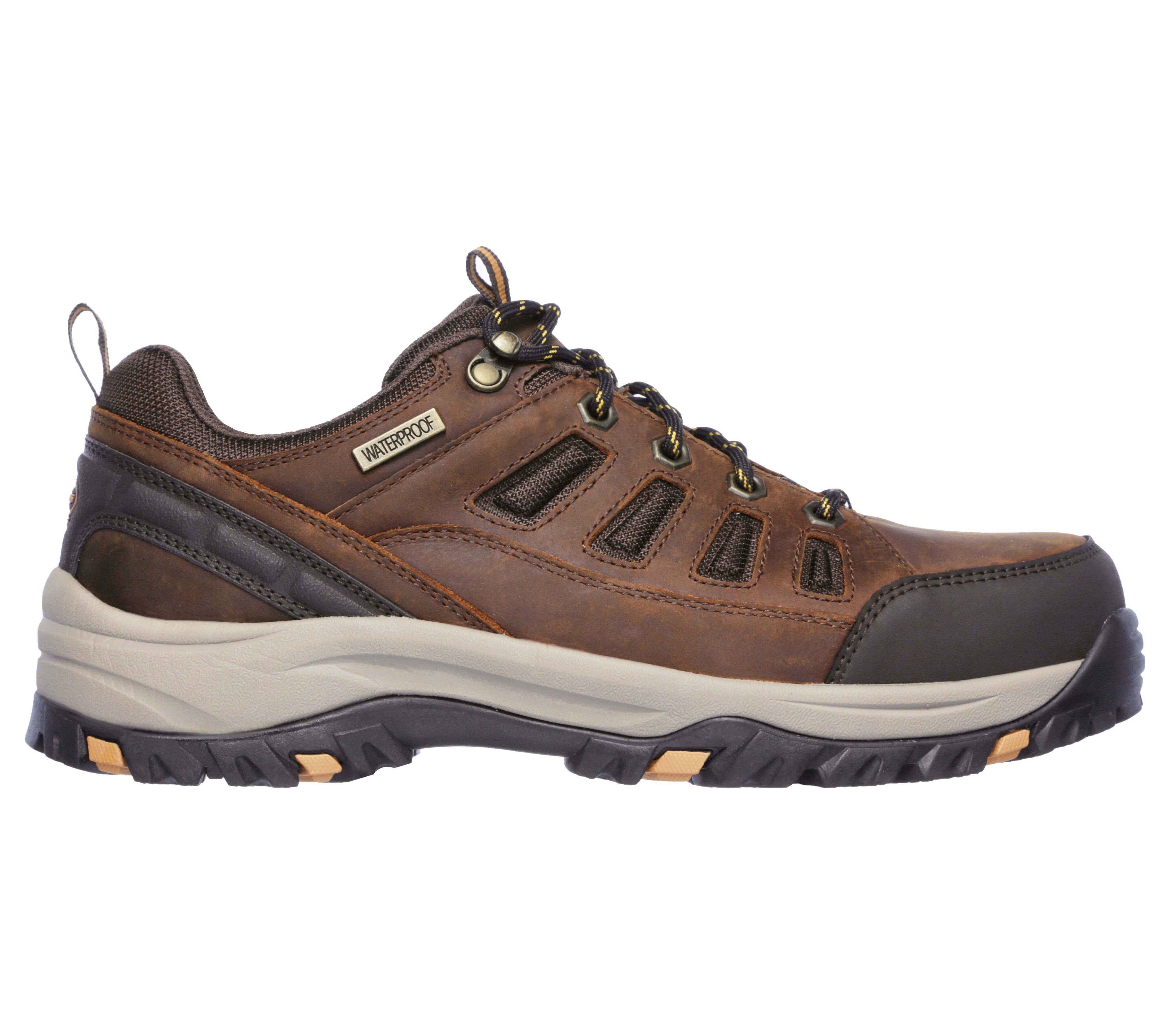 skechers men's waterproof walking shoes