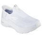 Skechers Slip-ins: Max Cushioning Arch Fit, WHITE / SILVER, large image number 4
