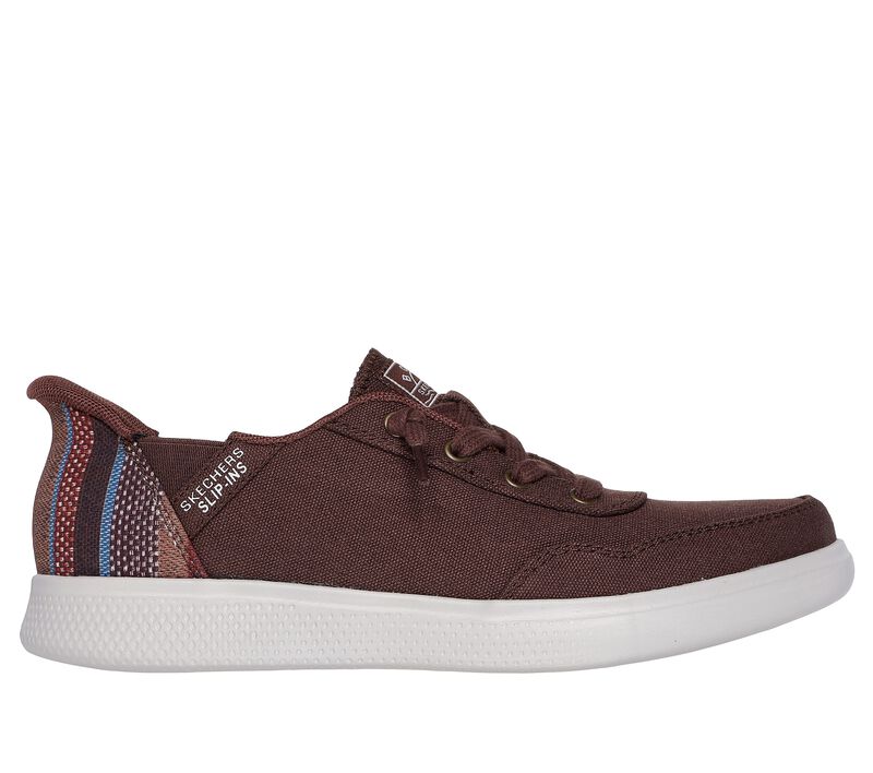 Skechers Slip-ins: BOBS Skip Cute - B Cute Dear, CHOCOLATE / MULTI, largeimage number 0