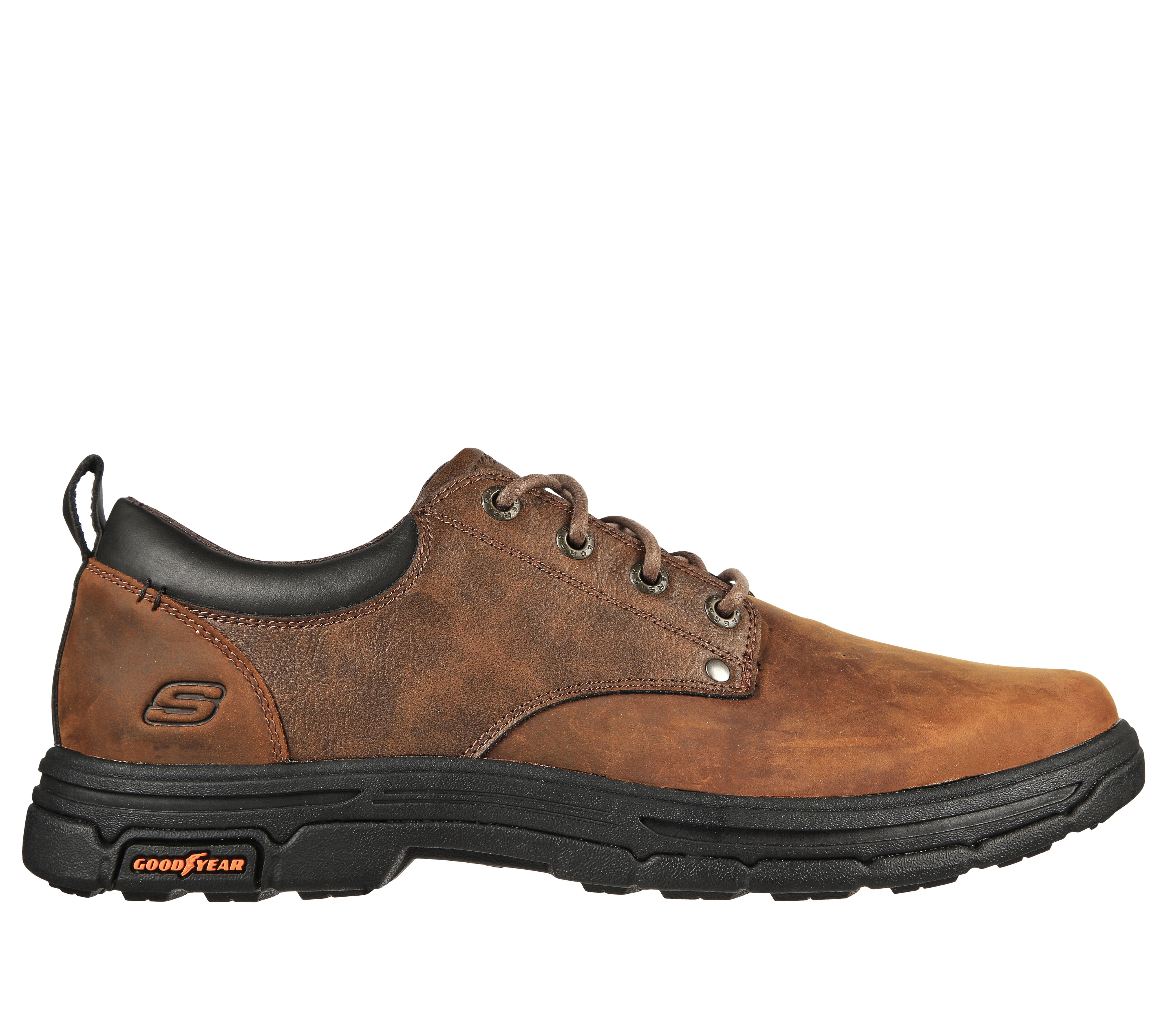 mens leather skechers shoes