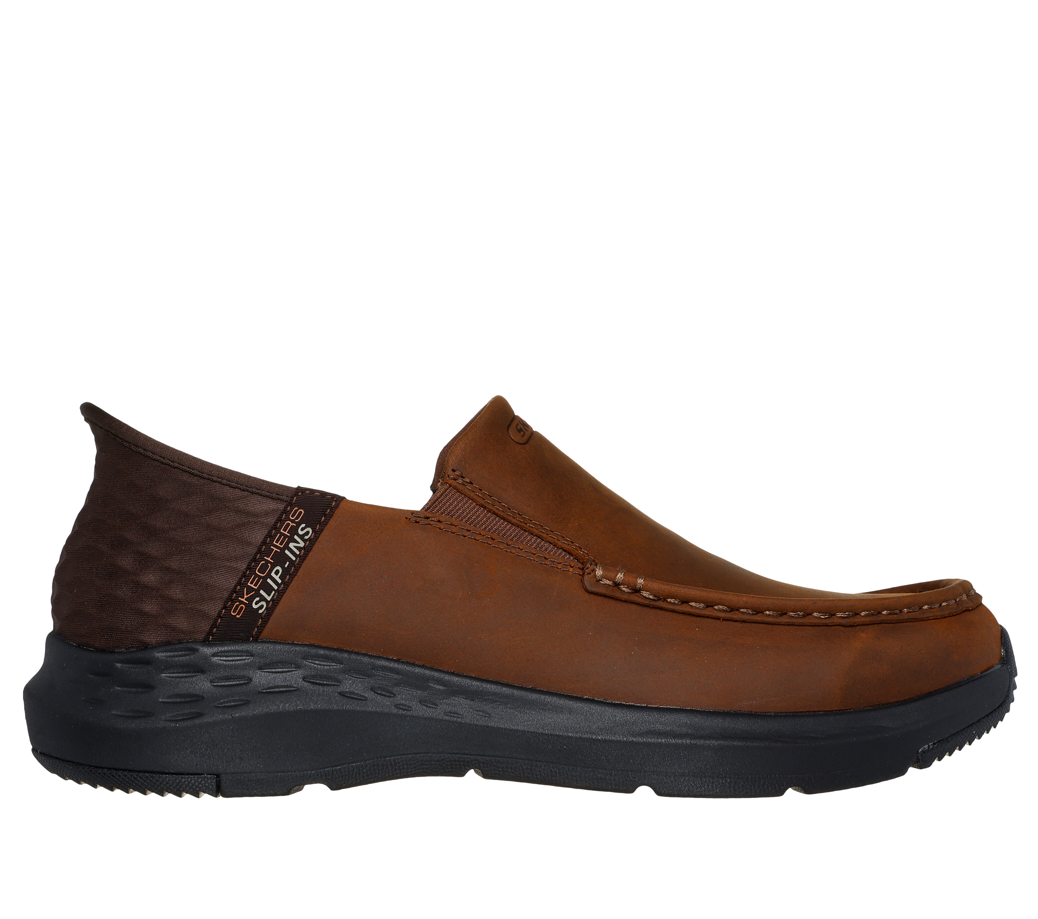 Skechers mens brown sales dress shoes