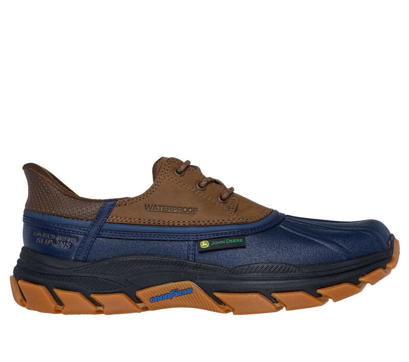 John Deere: Skechers Slip-ins Respected - Tanzier, NAVY / TAN, largeimage number 0