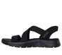 Skechers Slip-ins: GO WALK Flex Sandal - Glimmer, BLACK, large image number 3