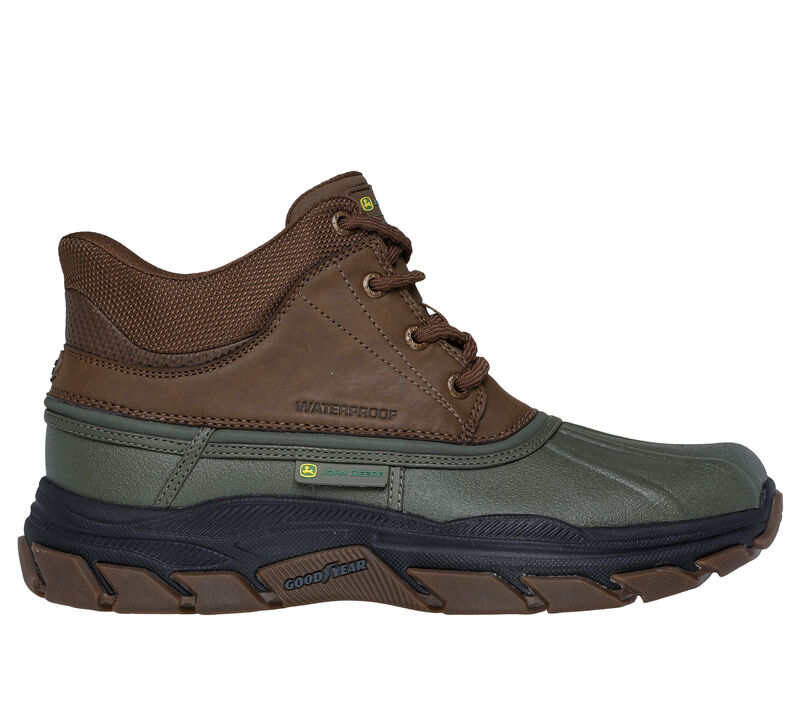 John Deere: Skechers Slip-ins Respected - Swamper, OLIVE / BROWN, largeimage number 0