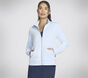 The Hoodless Hoodie GO WALK Everywhere Jacket, BLUE  /  SILVER, large image number 0