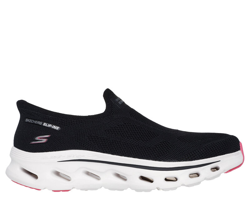 Skechers Slip-ins: GO Walk Glide-Step 2.0 - Annette, BLACK / WHITE, largeimage number 0