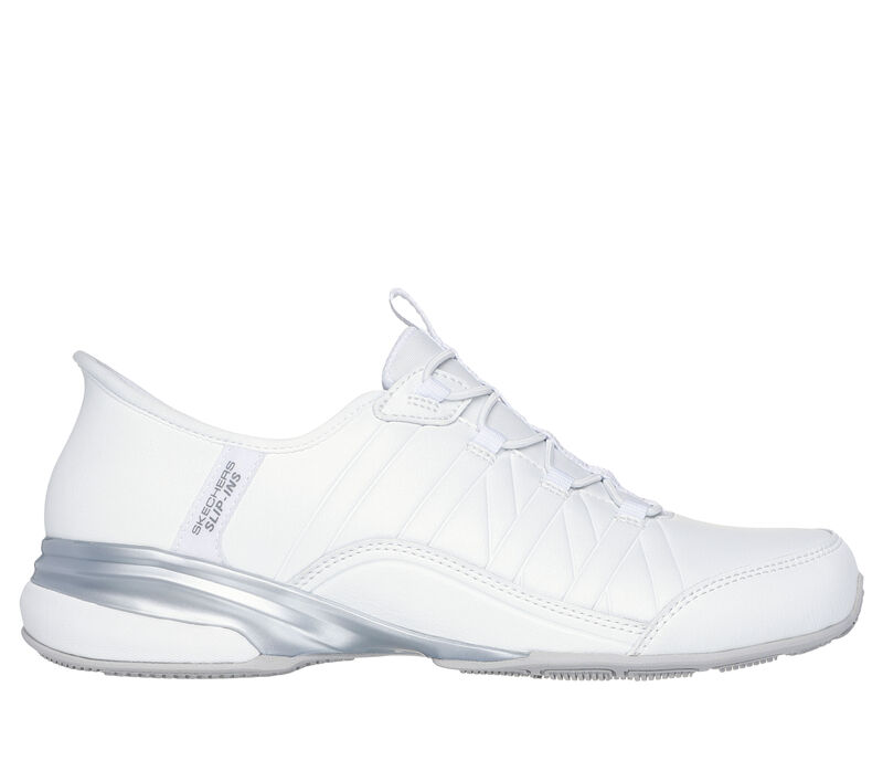 Skechers Slip-ins: Exhilarate - Zephyr, WHITE / SILVER, largeimage number 0