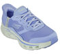 Skechers Slip-ins: GO WALK Glide-Step 2.0 - Belah, BLUE / LIME, large image number 4