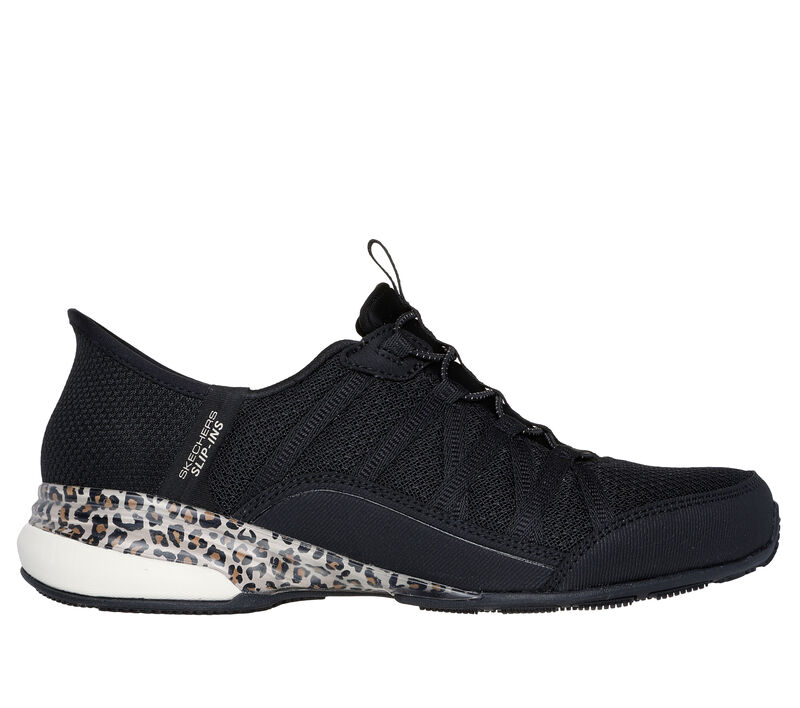 Skechers Slip-ins: Exhilarate - Catwalk, BLACK / LEOPARD, largeimage number 0