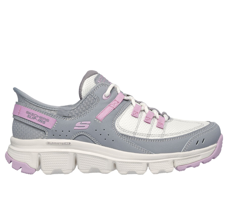 Skechers Slip-ins: Summits AT, GRAY / PINK, largeimage number 0