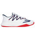 Skechers Viper Court Rally, WHITE / NAVY, swatch