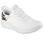 Skechers Slip-ins: BOBS Sport Squad Chaos - Seize The Hour, WHITE, large image number 4