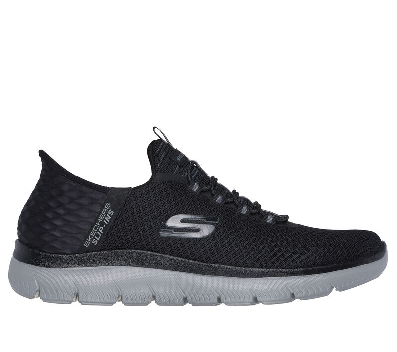 Zapatillas de hombre Skechers Slip-Ins gris antracita (232457)