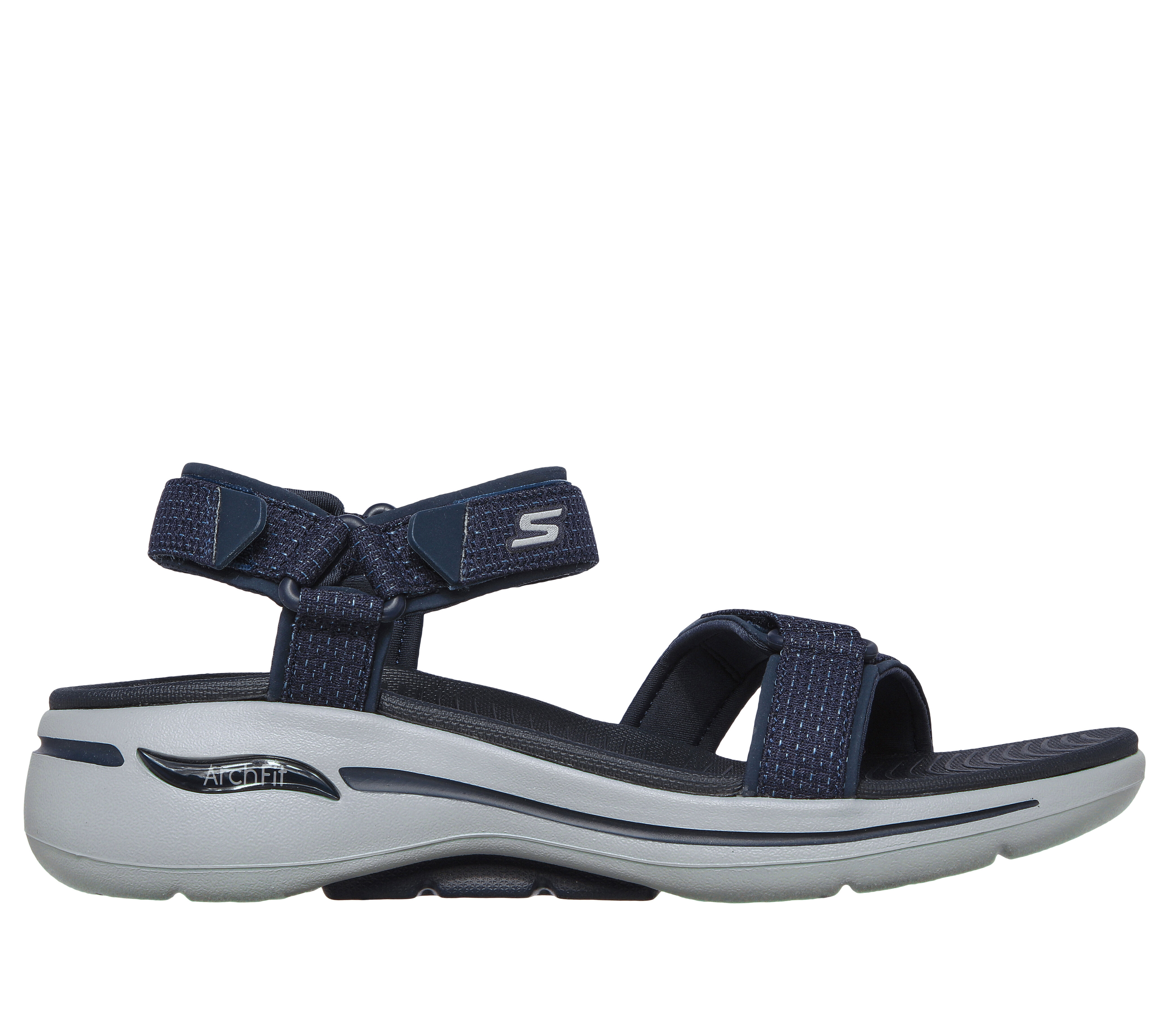 skechers navy sandals