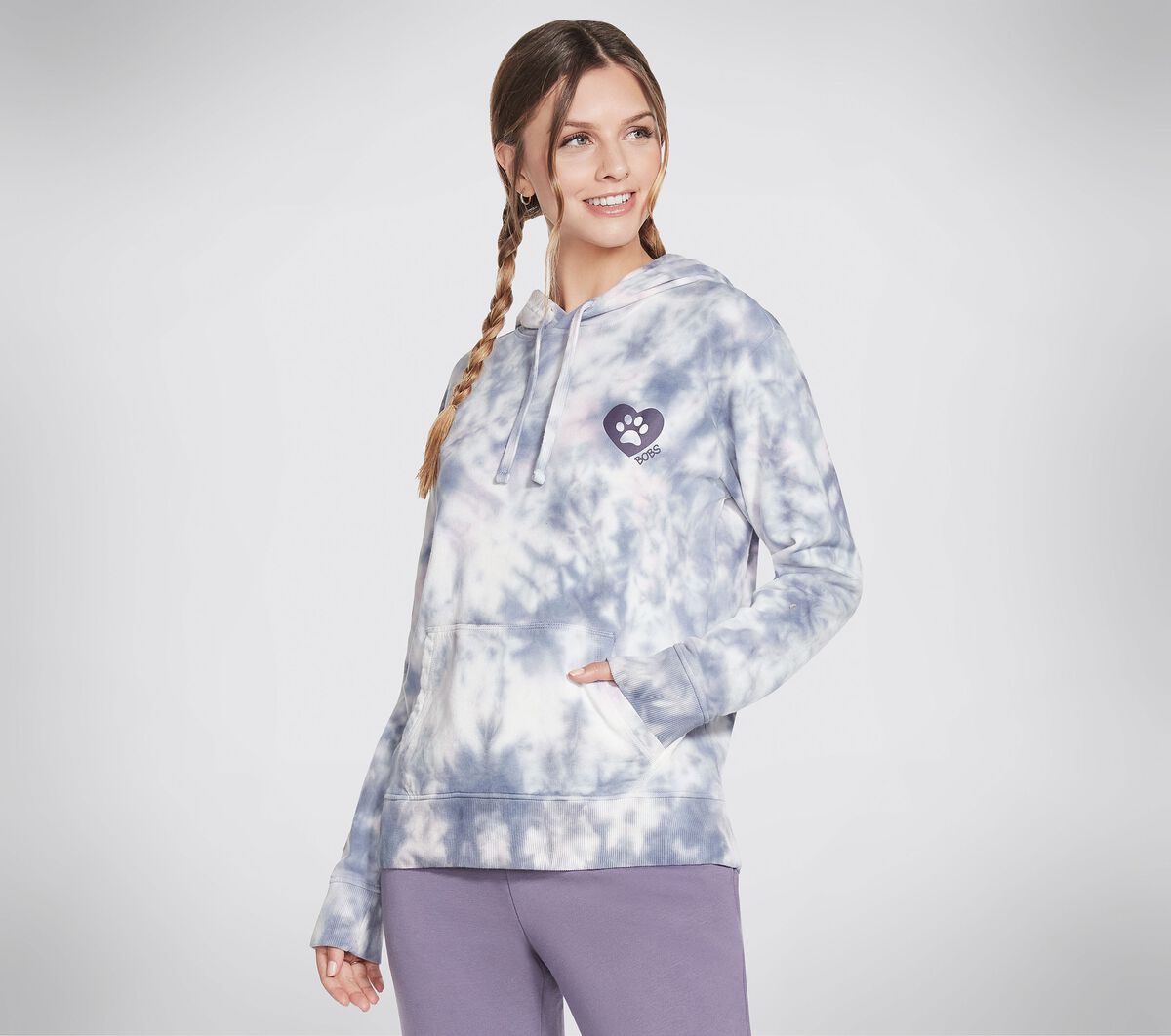 Personalized Tie Dye Hooded Sweatshirt With Front Pocket -  Israel