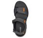 GO WALK Workout Walker Sandal, CHARCOAL / ORANGE, large image number 1