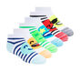 Lowcut Emoticon Socks - 6 Pack, MULTI, large image number 0