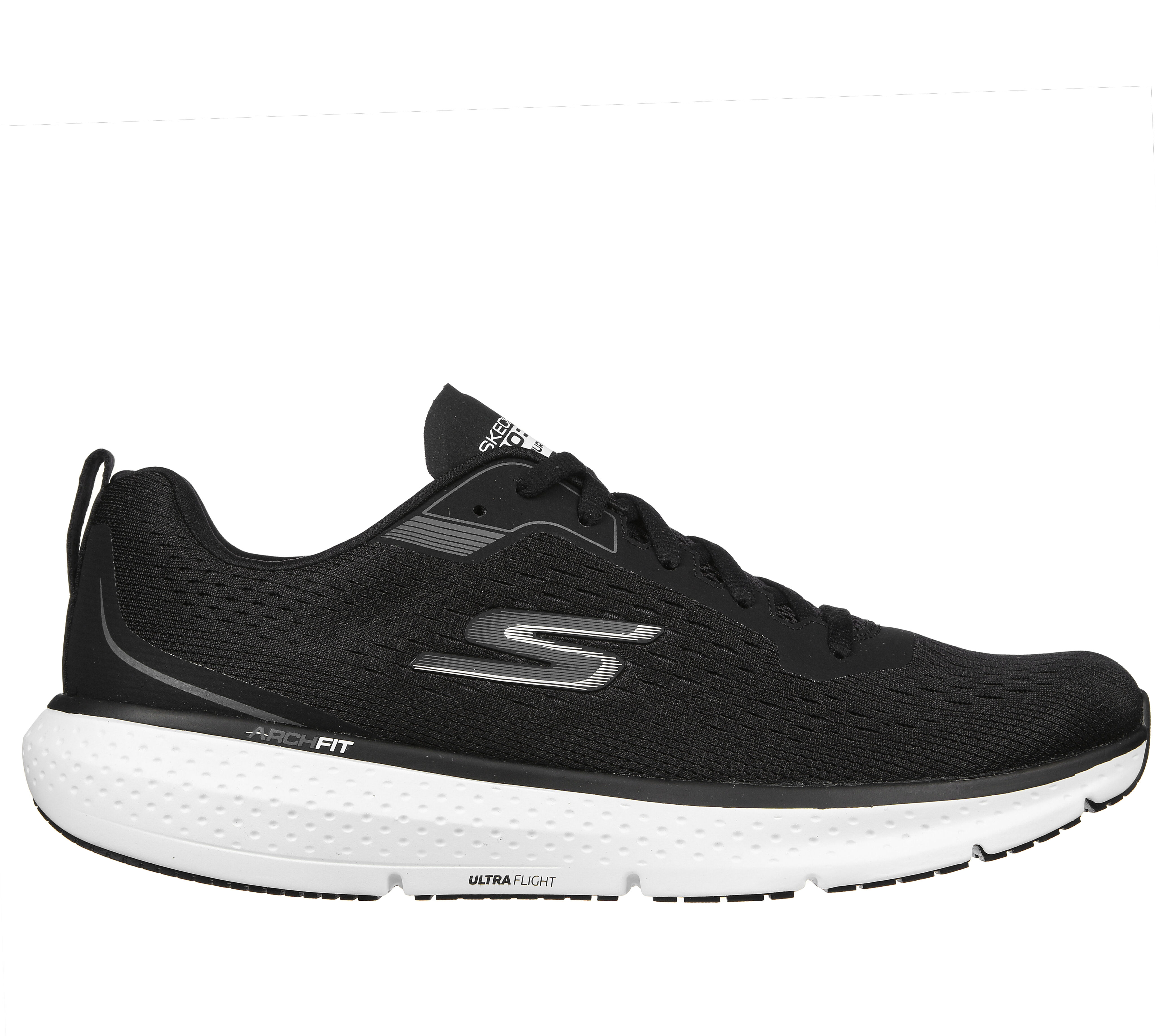 skechers go run 3 mens black