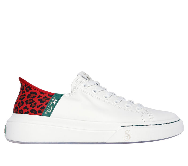 Skechers Slip-ins: Snoop One - Low-G Leather, WHITE / RED, largeimage number 0