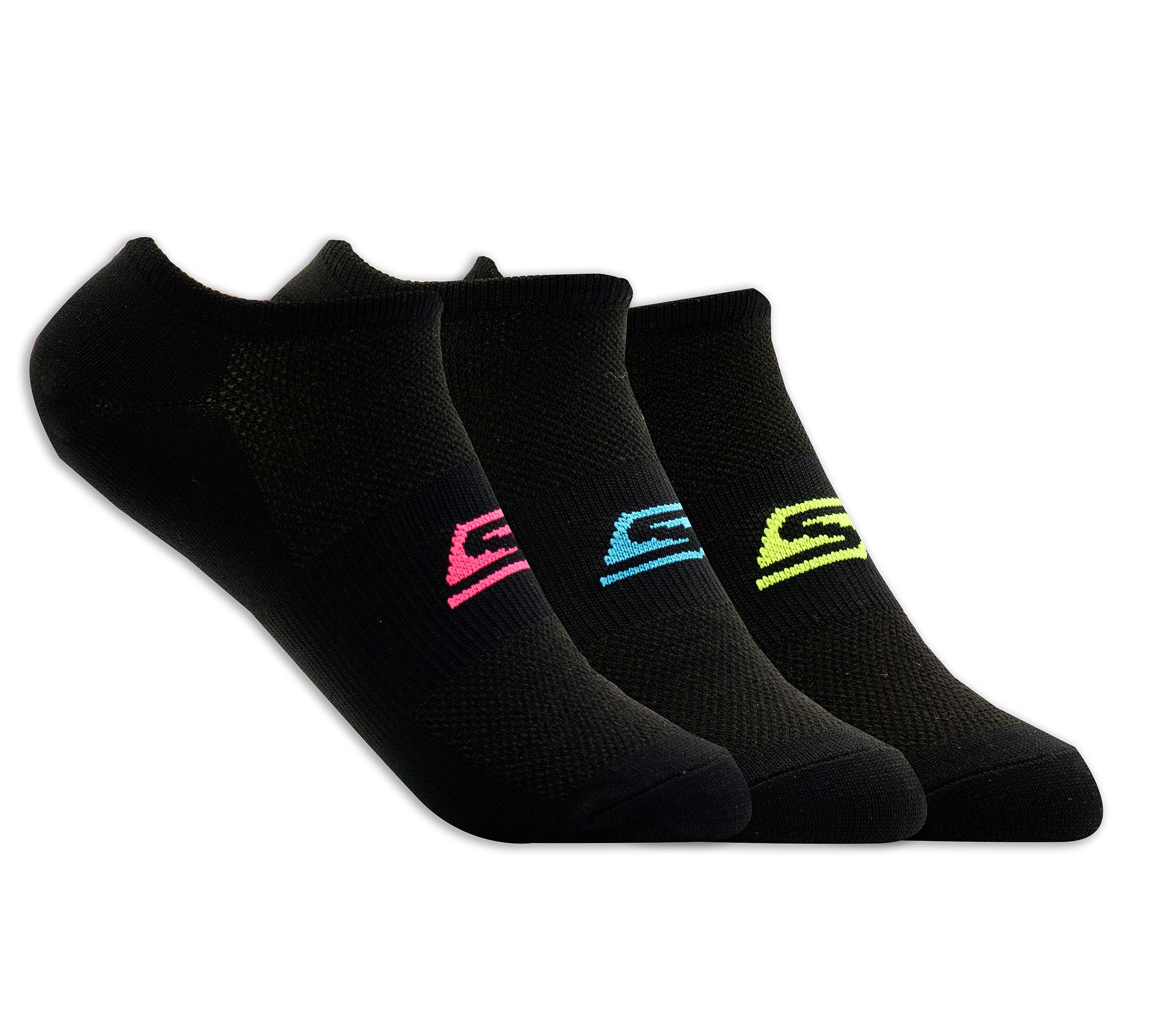 Shop the 3 Pack No Show Stretch Socks | SKECHERS