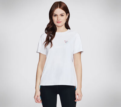 shirt Skechers Skech - Air cinzento escuro Woolrich - T-shirt SS 12010619  906 - GenesinlifeShops Spain - White T