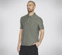 GO DRI All Day Polo, GREEN / BLACK, large image number 2