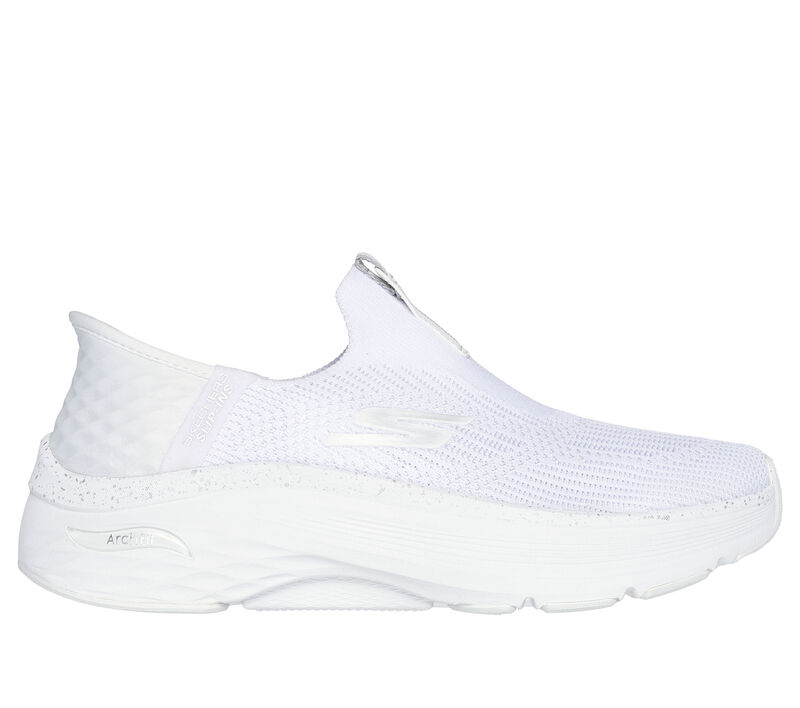 Skechers Slip-ins: Max Cushioning Arch Fit, WHITE / SILVER, largeimage number 0