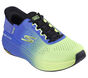 Skechers Slip-ins: Max Cushioning Suspension, BLUE / YELLOW, large image number 4