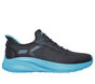 Skechers Slip-ins: BOBS Sport Squad Chaos, BLACK / TURQUOISE, large image number 0