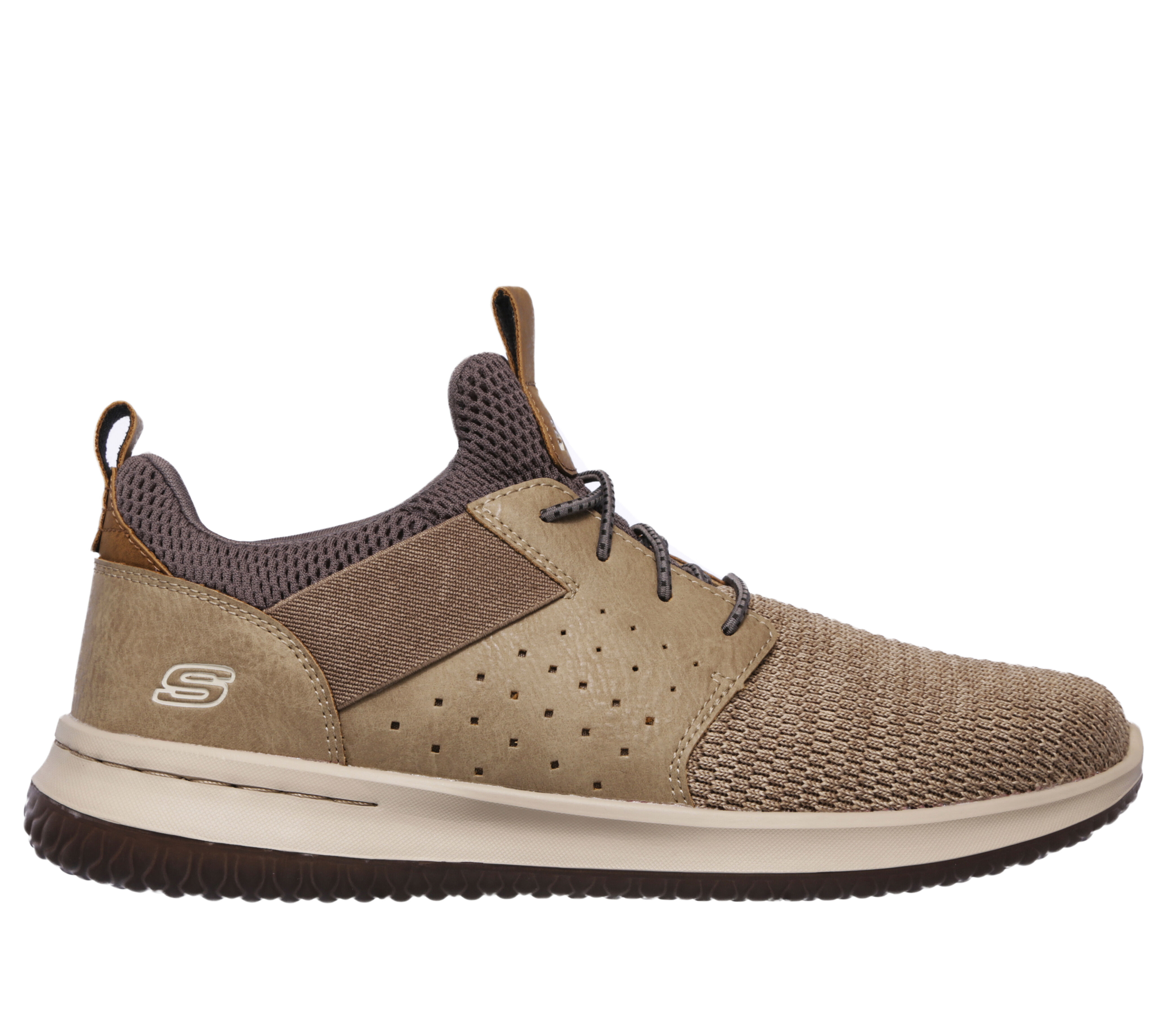 skechers delson camben taupe