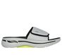GO WALK Arch Fit Sandal - Manta Ray Bay, GRAY / YELLOW, large image number 0