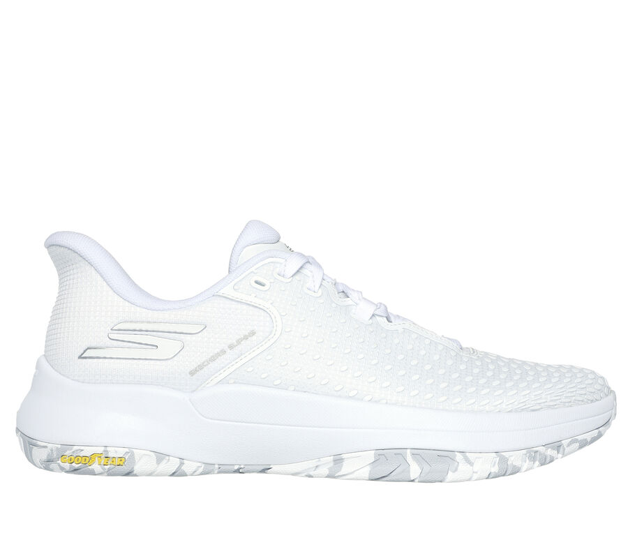 Skechers Slip-ins: Viper Court Elite, WHITE / SILVER, largeimage number 0