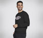 Skech-Sweats LA Pullover Crew, BLACK, large image number 2