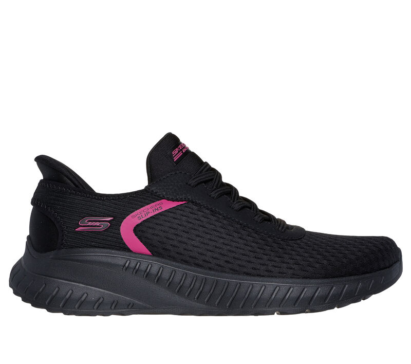 Skechers Slip-ins: BOBS Sport Squad Chaos - Stroke of Luck, BLACK, largeimage number 0