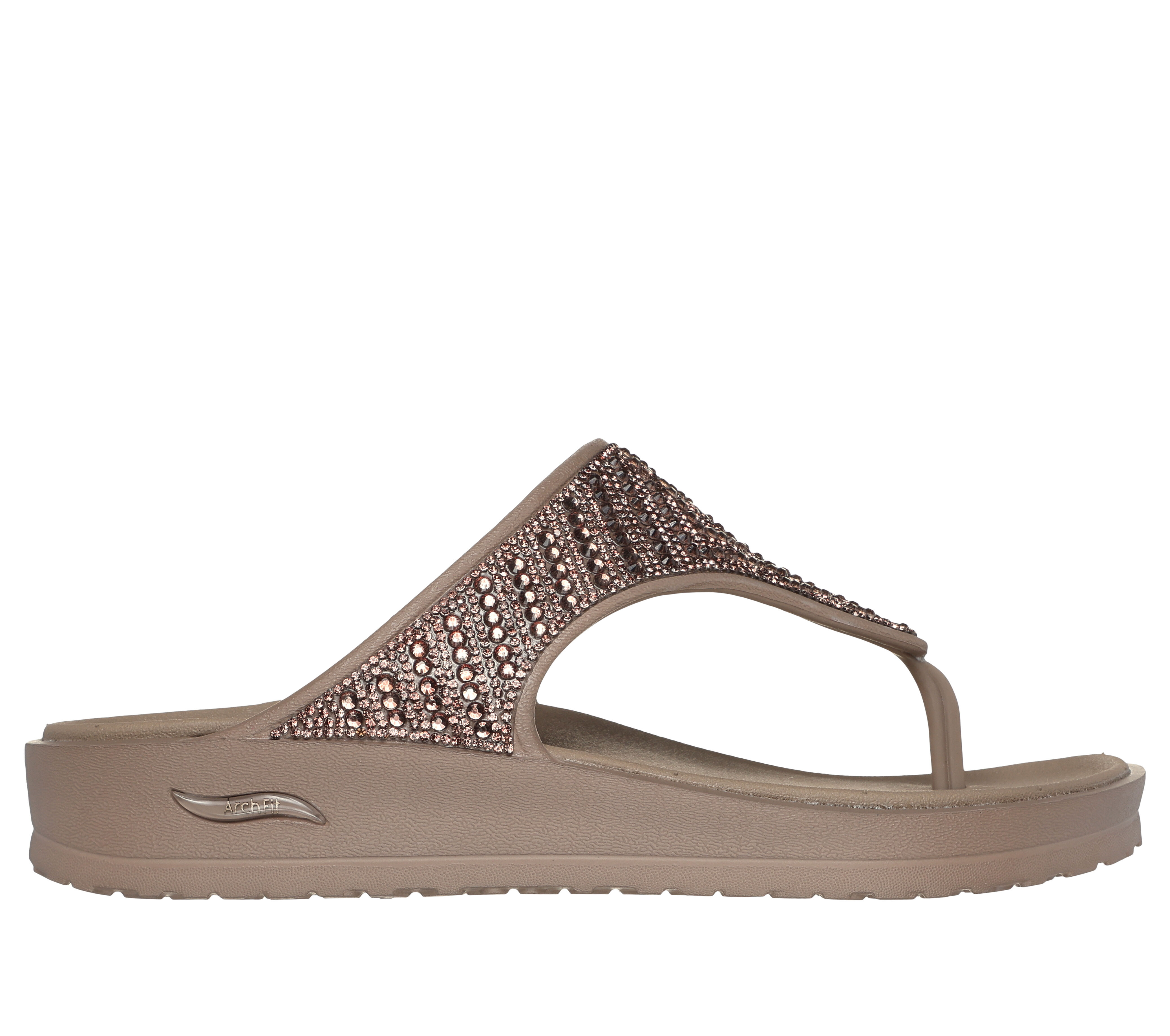 Skechers diamante flip discount flops