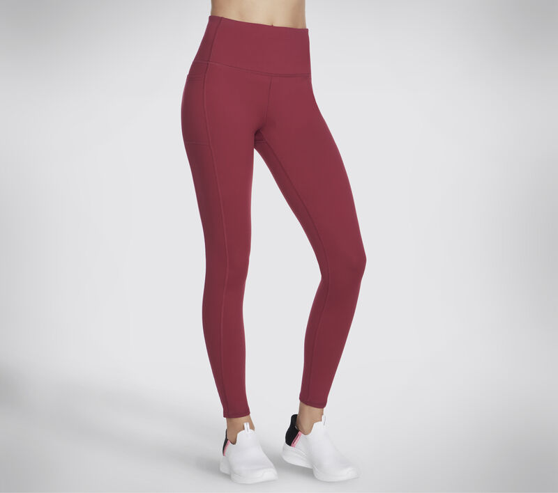 Skechers GoWalk High Waisted Yoga Pants Womens Leggings w/ Pockets Size M