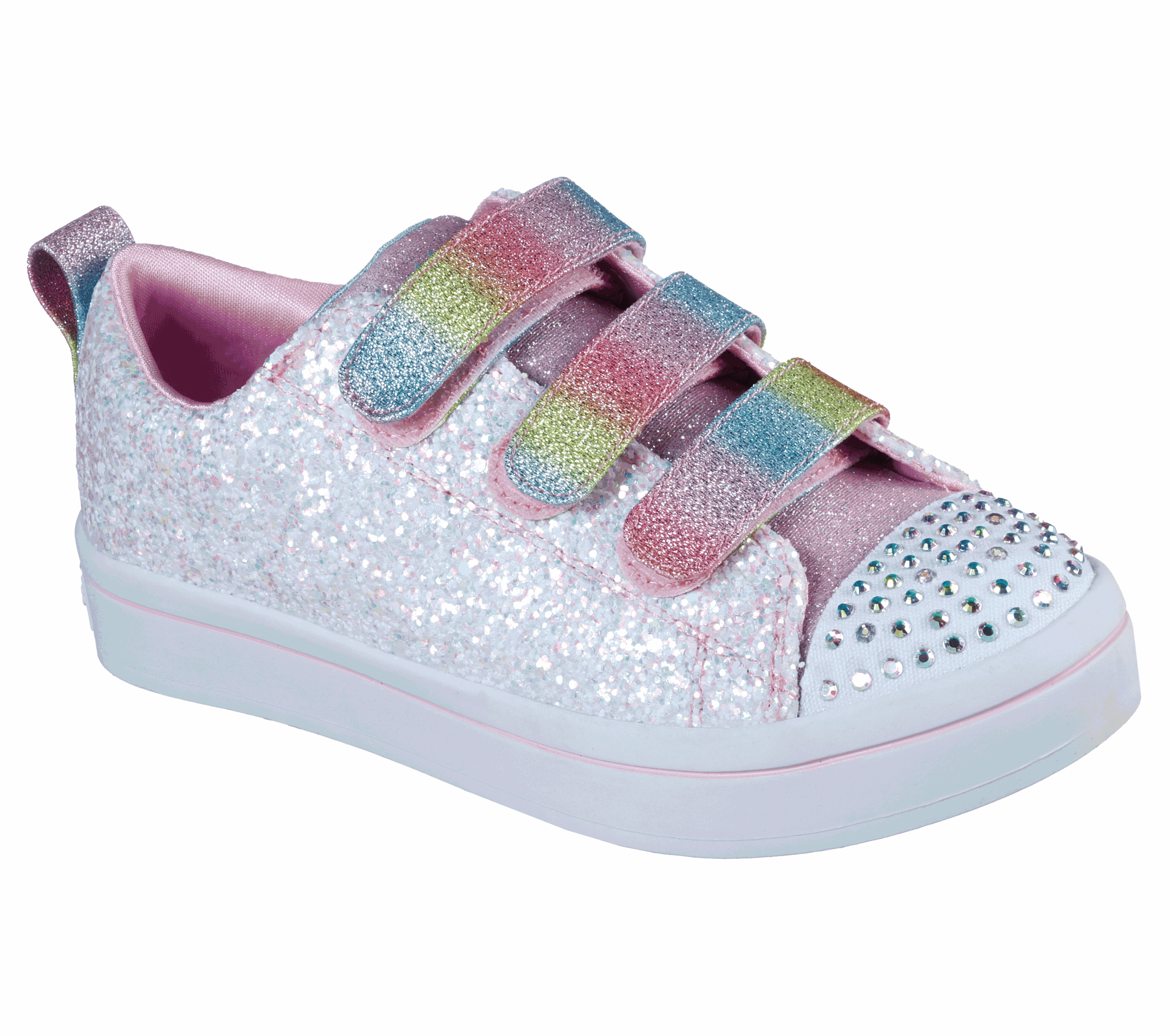 skechers twinkle toes canvas shoes children's