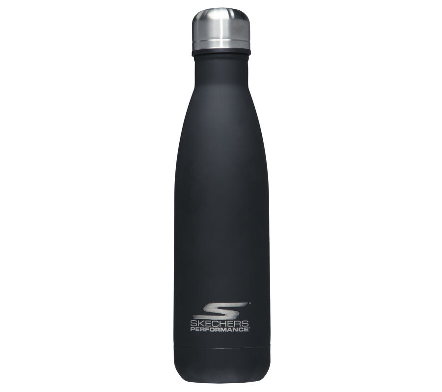 Laser Engraved Sport Water Bottle, BLACK, largeimage number 0