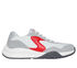 Skechers Court Frenzy, GRAY / RED, swatch