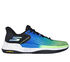 Skechers Slip-ins: Viper Court Elite, BLACK / BLUE, swatch