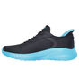 Skechers Slip-ins: BOBS Sport Squad Chaos, BLACK / TURQUOISE, large image number 3