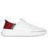 Skechers Slip-ins: Snoop One - Low-G Leather, WHITE / RED, swatch