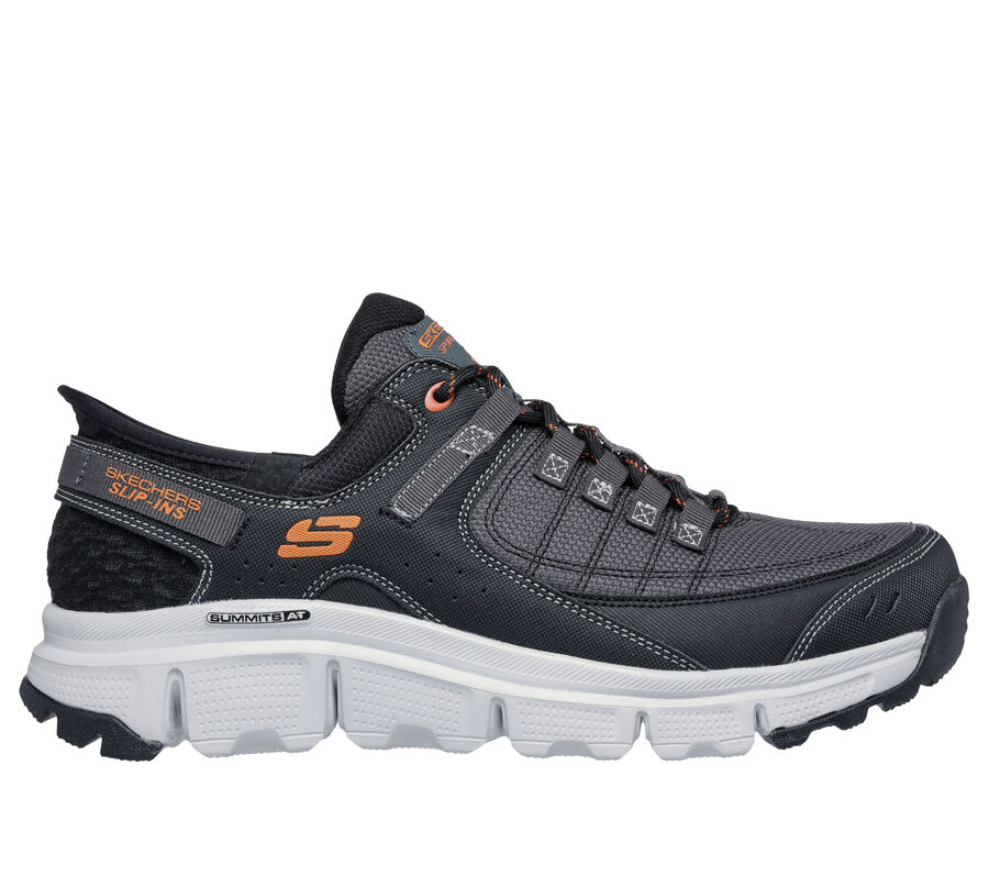 Skechers Slip-ins: Summits AT, GRAY / ORANGE, largeimage number 0