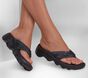 GO WALK Massage Fit Sandal - Pure Bliss, BLACK / GRAY, large image number 1