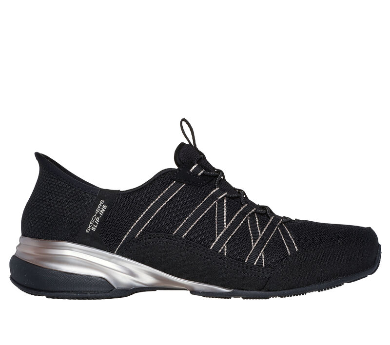 Skechers Slip-ins: Exhilarate - Lumina, BLACK / GOLD, largeimage number 0