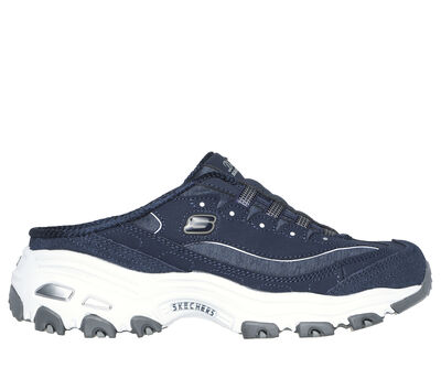 Skechers Women's Sport D'Lites Life Saver Fashion Sneaker, Navy/White, 6 XW  US : : Clothing, Shoes & Accessories